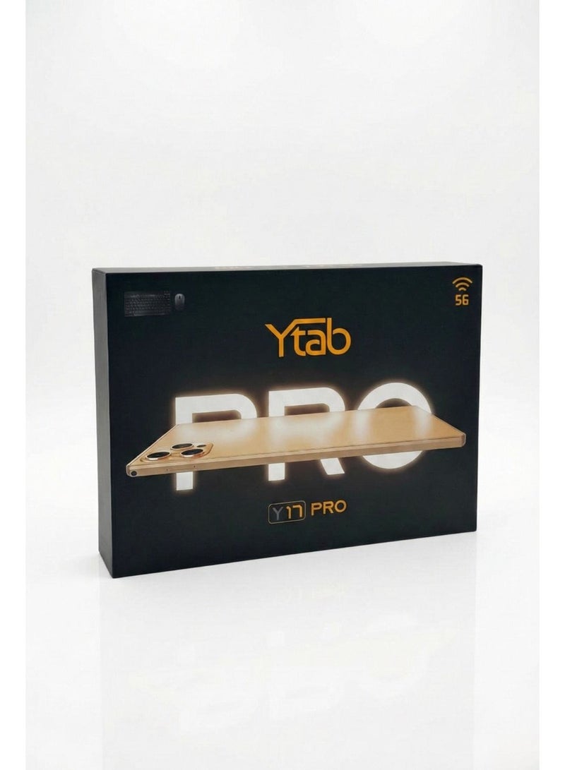 ي تاب جهاز YTAB Y17PRO الذكي للتعليم، بشاشة 10.1 إنش، مع كيبورد وماوس لاسلكي، فليب كفر، قلم، وشاحن Type-C" - Image 4